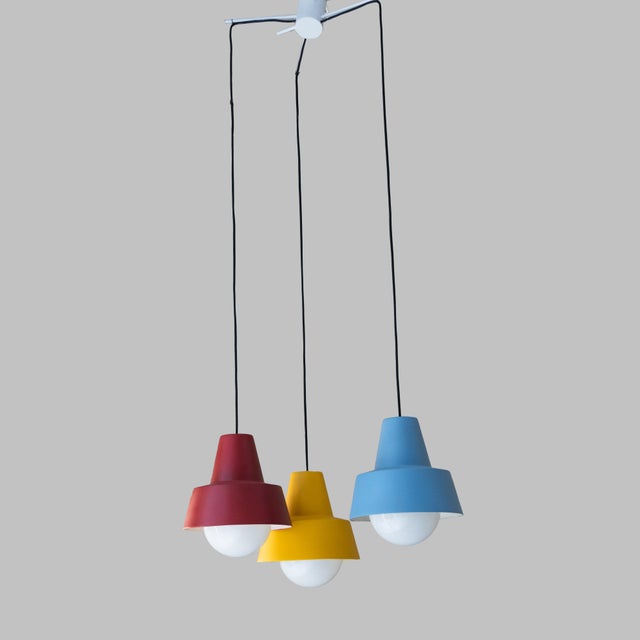 Model 2081 Pendant Lamp in Metal by Gino Sarfatti, 1950s For Sale - Image 15 of 15