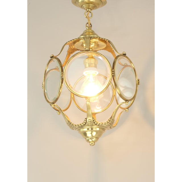 Art Deco Viennese Lantern, Austria, 1920s For Sale - Image 4 of 8