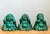 Vintage Ceramic Buddha Figurines - Set of 3 For Sale - Image 11 of 15