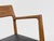 High-quality and very comfortable armchair made of solid teak with beautifully shaped armrests, manufactured in Denmark to...