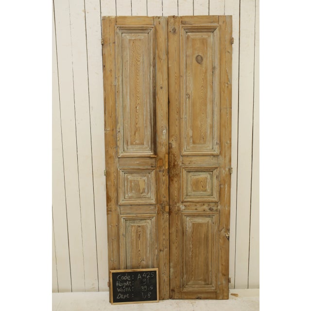 Late 19th Century Double French Doors - a Pair For Sale - Image 4 of 5