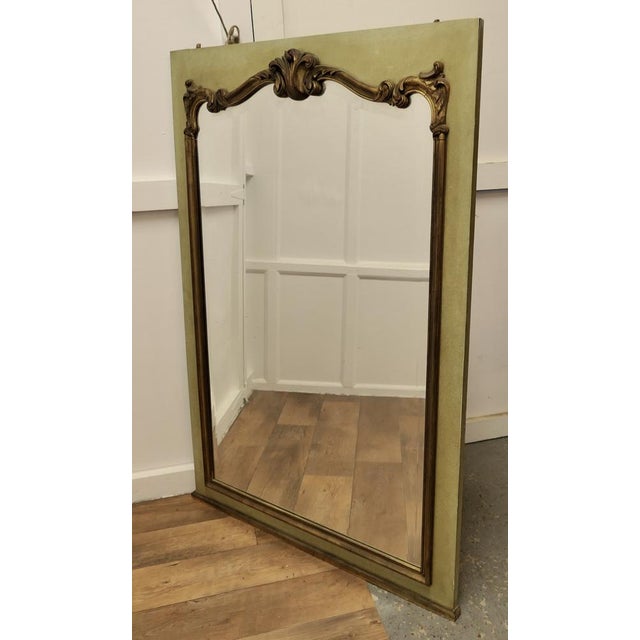 French Gilt Framed Mirror For Sale - Image 9 of 12