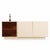 Mid-Century Modern A Mid-Century Modern Cream Lacquered Sideboard, C 1960. For Sale - Image 3 of 6