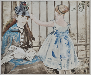 Edouard Manet, Gare St.-Lazare, 1918, Lithograph