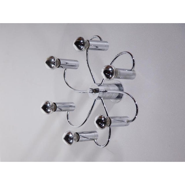 Mid-Century Modern Sputnik Flush-Mounts from Cosack Leuchten, 1960, Set of 2 For Sale - Image 4 of 15