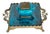 Gilded Bronze and Turquoise Enameled Earthenware Inkstand by Theodore Deck For Sale
