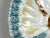 Antique Longchamp Majolica Asparagus Plate: French Barbotine Shell Motif For Sale - Image 14 of 15