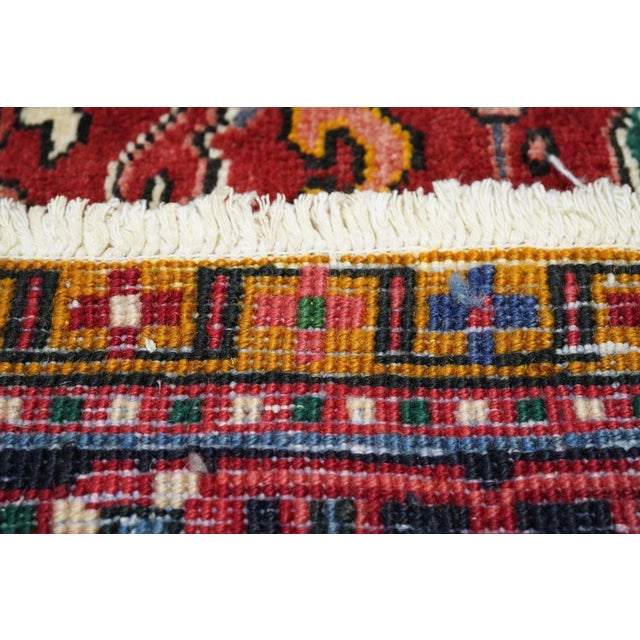 Vintage Heriz Rug 7'8'' X 11'0'' For Sale - Image 11 of 11