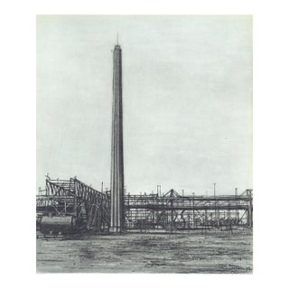 1959 Jean Carzou Lithograph "La Cheminée" For Sale