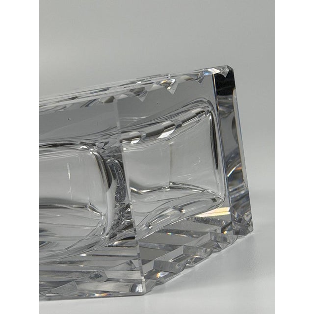 Vintage French Cut Crystal Decanter with Silver Mount, 1950s For Sale - Image 9 of 13