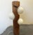 Brutalist Brutalist Sculptural Table Lamp in Pine from Temde Leuchten For Sale - Image 3 of 16