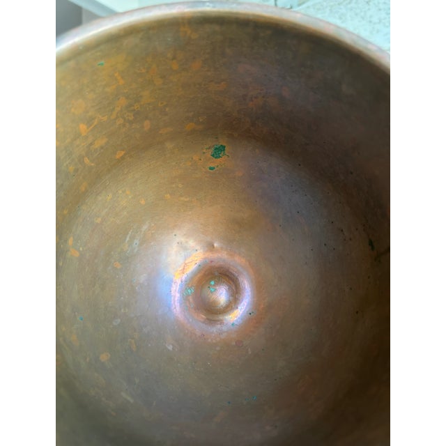 Copper Bronze Deep Bowl For Sale In San Diego - Image 6 of 7