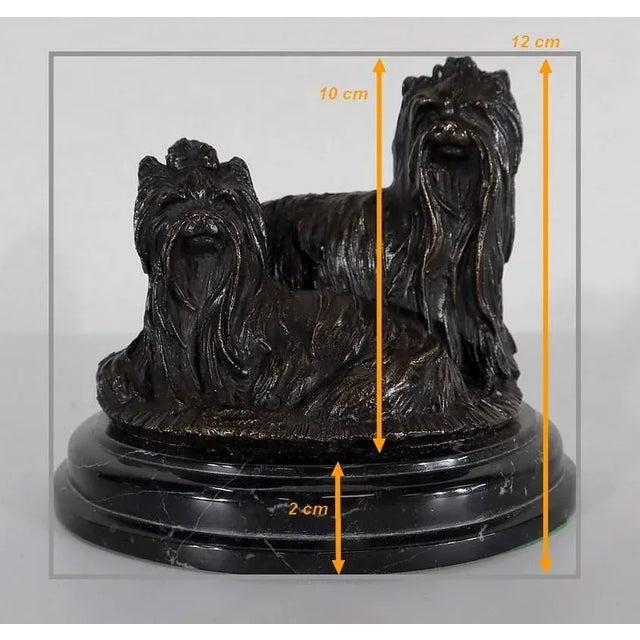 French Metal Yorkshire Sculpture, 20th-Century For Sale - Image 17 of 18