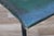 1950s Pair of Jacques Adnet Distressed Green Leather & Black Metal Dining Chairs, France 1950s For Sale - Image 5 of 18