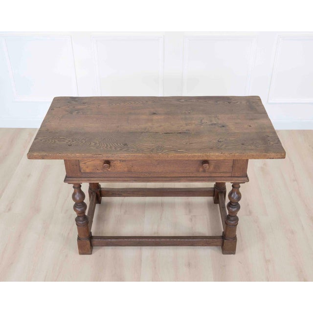 Italian 18th Century Italian Elm Console Table For Sale - Image 3 of 8