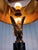 Vintage Golden Royal Eagle Lamp, 1970 For Sale - Image 10 of 18