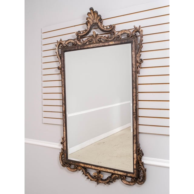 Age: Approx: 40 Years Old Details: Ornate Carved Frame Beveled Glass Quality Construction Large Impressive Mirror...