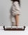 1930s France Art Deco Brown Wood Tray For Sale - Image 12 of 15