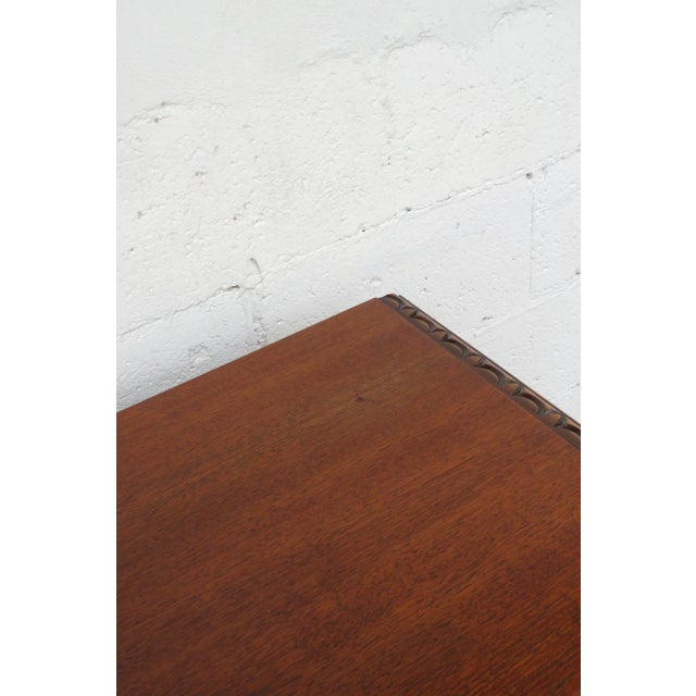Berkey and Gay Early 1900s Carved Long Sideboard Buffet Credenza Bathroom Vanity 5630 For Sale - Image 9 of 11