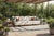 2020s Alpine Teak Wood Outdoor Sofa With Biege Rope Design For Sale - Image 5 of 12