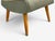 Swedish Modern, Slipper Chair, Green Fabric, Beech, Sweden, 1940s For Sale - Image 10 of 12
