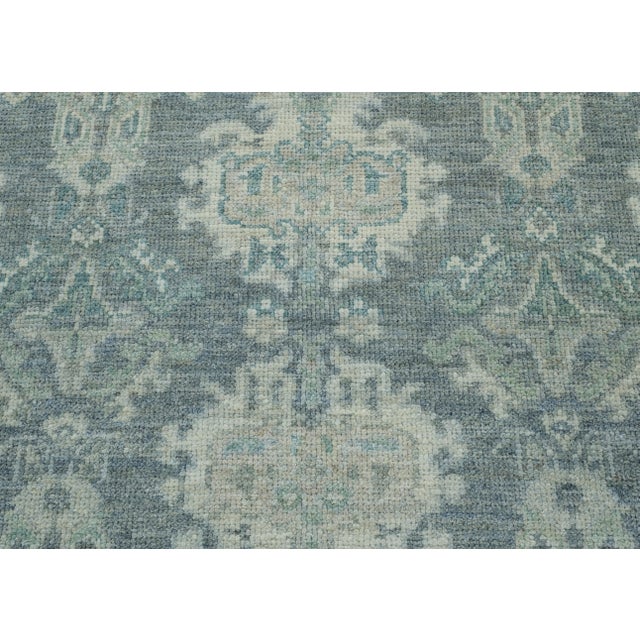 Turkish Oushak Rug 3'10" x 6'1" #17556 For Sale In Houston - Image 6 of 8