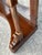 Wood Vintage Stone Top Flame Mahogany Pier Table For Sale - Image 7 of 12