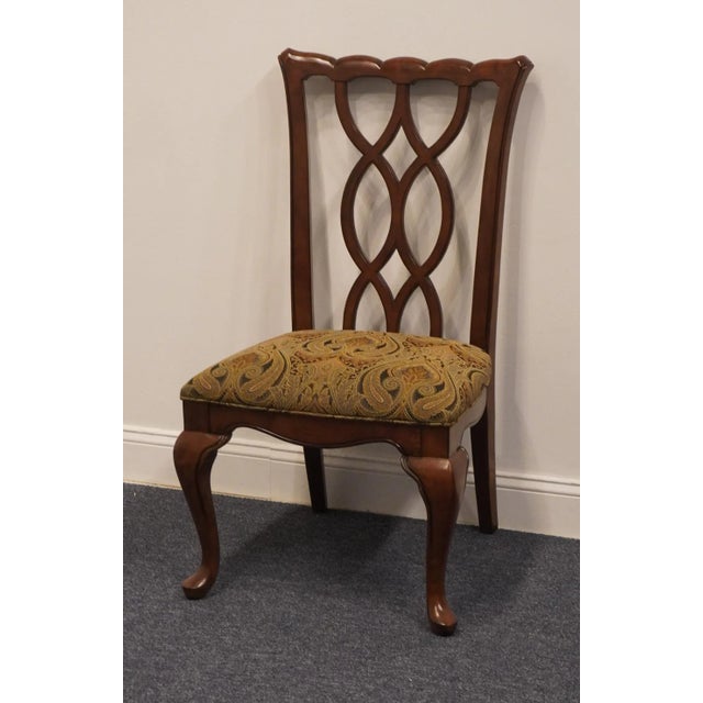 Thomasville Thomasville Furniture Tate Street Collection Traditional Contemporary Dining Side Chair 46821-831 For Sale - Image 4 of 10