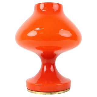 Glass Table Lamp attributed to Stepan Tabery, Czechoslovakia, 1970s For Sale