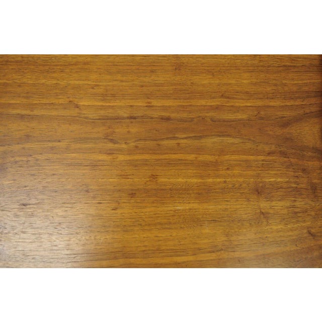 Mid 20th Century Stewart MacDougall Kipp Stewart Drexel Walnut Folding Campaign Table (A) For Sale - Image 5 of 13