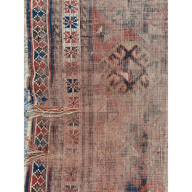 Vintage Distressed Kazak Rug For Sale - Image 11 of 18