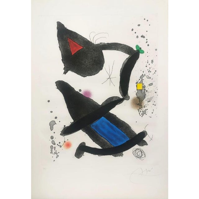Etching and aquatint, 1972 handsigned by the artist in pencil and annotated "hc" edition : /50 + h.c. Publisher : maeght,...