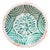 Spanish Revival Hand-Painted Ceramic Lebrillo Wall Bowl with Bird from Fajalauza, Granada, 2010s For Sale