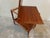 Wood Serving Trolley with Folding Teak Table Top by Grete Jalk for Poul Jeppesen, Denmark, 1960s For Sale - Image 7 of 8