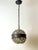 Art Nouveau Austrian Amber and Clear Chunk Glass Globe Pendant, 1910 For Sale - Image 13 of 18