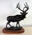 Handsome Vintage Cast-Iron Stag Sculpture For Sale - Image 12 of 12