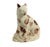 English English Creamware Pottery Toy Cat, Whieldon-Type Manganese Sponged Figure For Sale - Image 3 of 9
