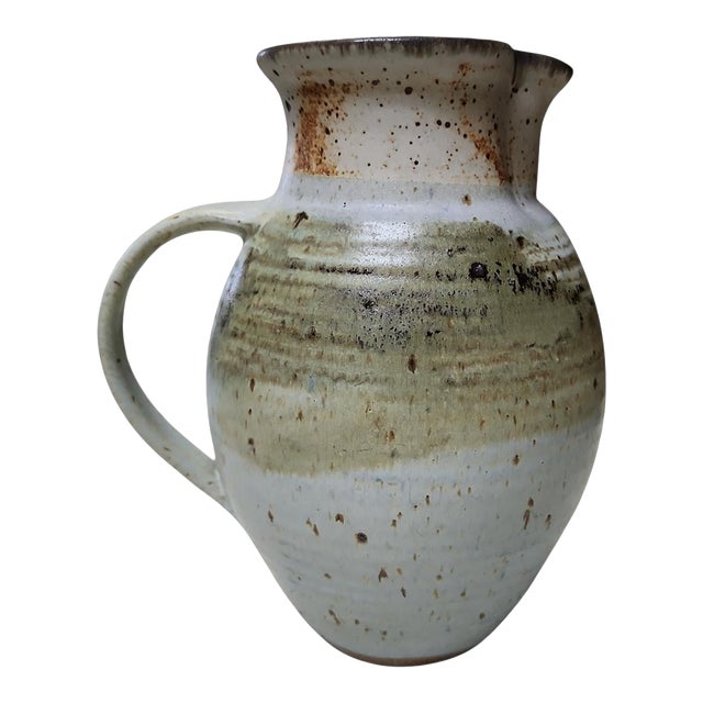Rare Vintage Don Penny Studio Pottery Pitcher For Sale