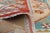 1970s Boho Style Handmade Cream Milas Area Rug For Sale - Image 9 of 12