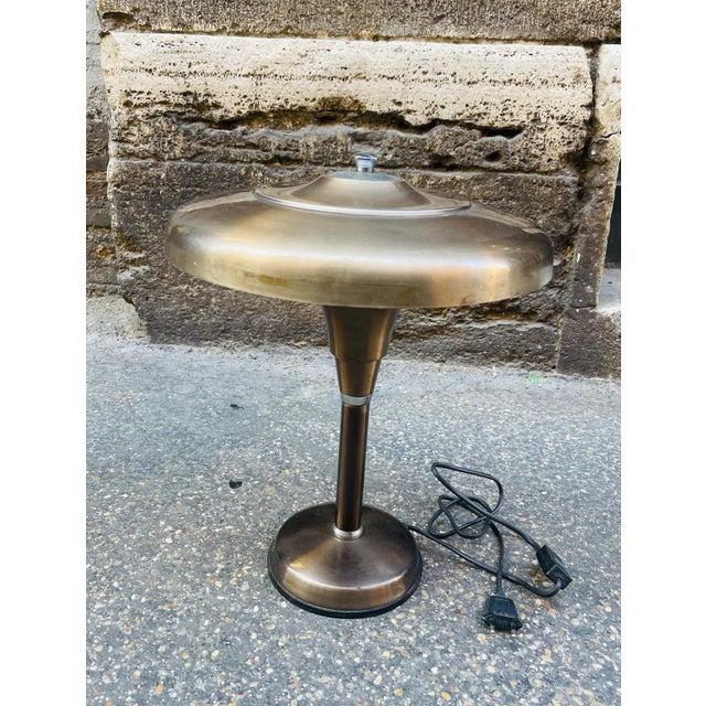 Ministerial Table Lamp, 1940s For Sale - Image 5 of 8