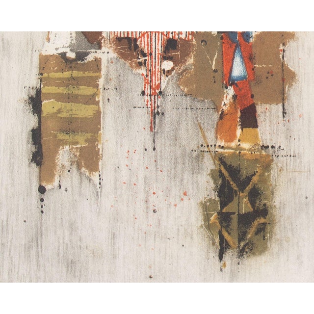 Abstract Color Etching by Johnny Friedlaender For Sale In Indianapolis - Image 6 of 8