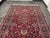 Red 5ft 10in × 8ft 10in Oriental Wool Area Rug For Sale - Image 8 of 12