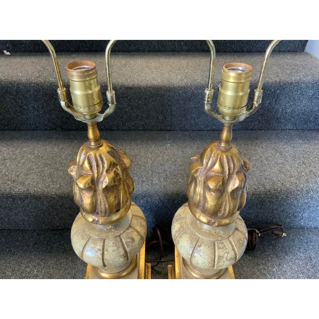20th Century Neo Classical Style Lamps - a Pair For Sale - Image 4 of 6
