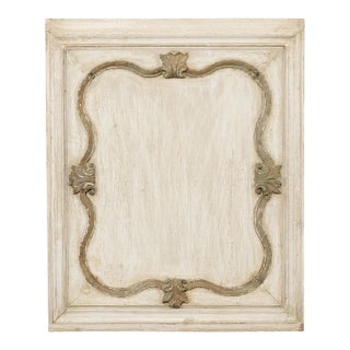 French Antique Decorative Wall Plaque For Sale