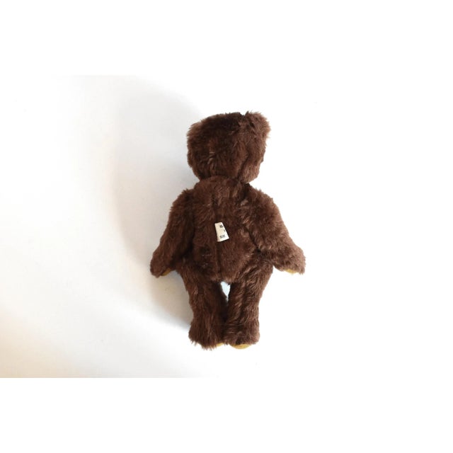 Brown Vintage Classic Hand-Made Jointed Teddy Bear For Sale - Image 8 of 11