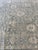 Vintage Oushak Carpet, Oriental Rug, Handmade Green Grey, Ivory, Saffron For Sale - Image 9 of 18