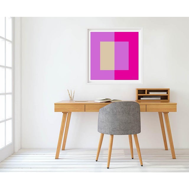 Liz created this piece to show the power of three colors. The design is more about the interaction of these colors and how...