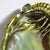Zsolnay Hungary Eosin Iridescent Green Gold Lobster & Snake Hand Painted Dish For Sale - Image 13 of 16