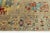Kazak Style Hand-Knotted Wool Rug – Neutral Beige & Vibrant Multi-Color Tribal For Sale - Image 4 of 10