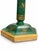 1970s 1970s Green Painted Wood Bee Motif Table Lamp With Gilt Details and Tole Metal Shade For Sale - Image 5 of 7